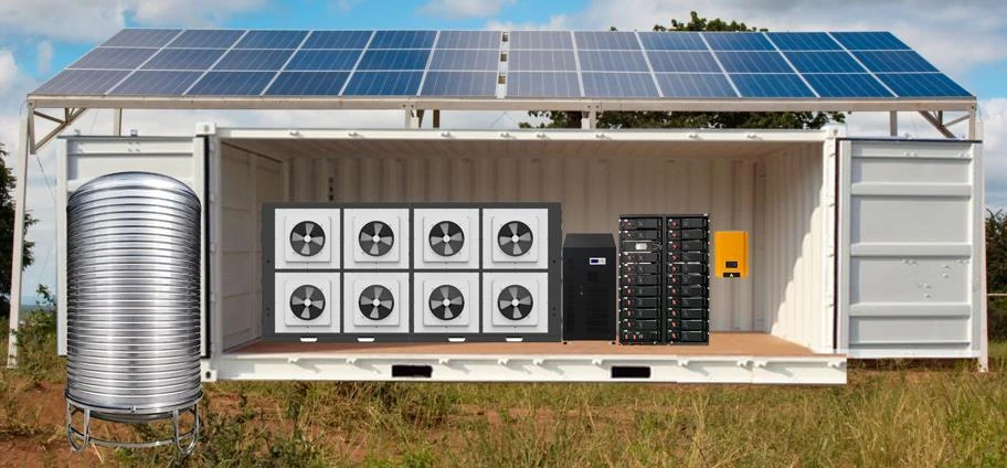 Solar, storage & AWG concept